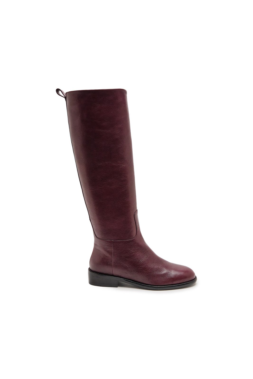 Eleanor Bordeaux High Boot