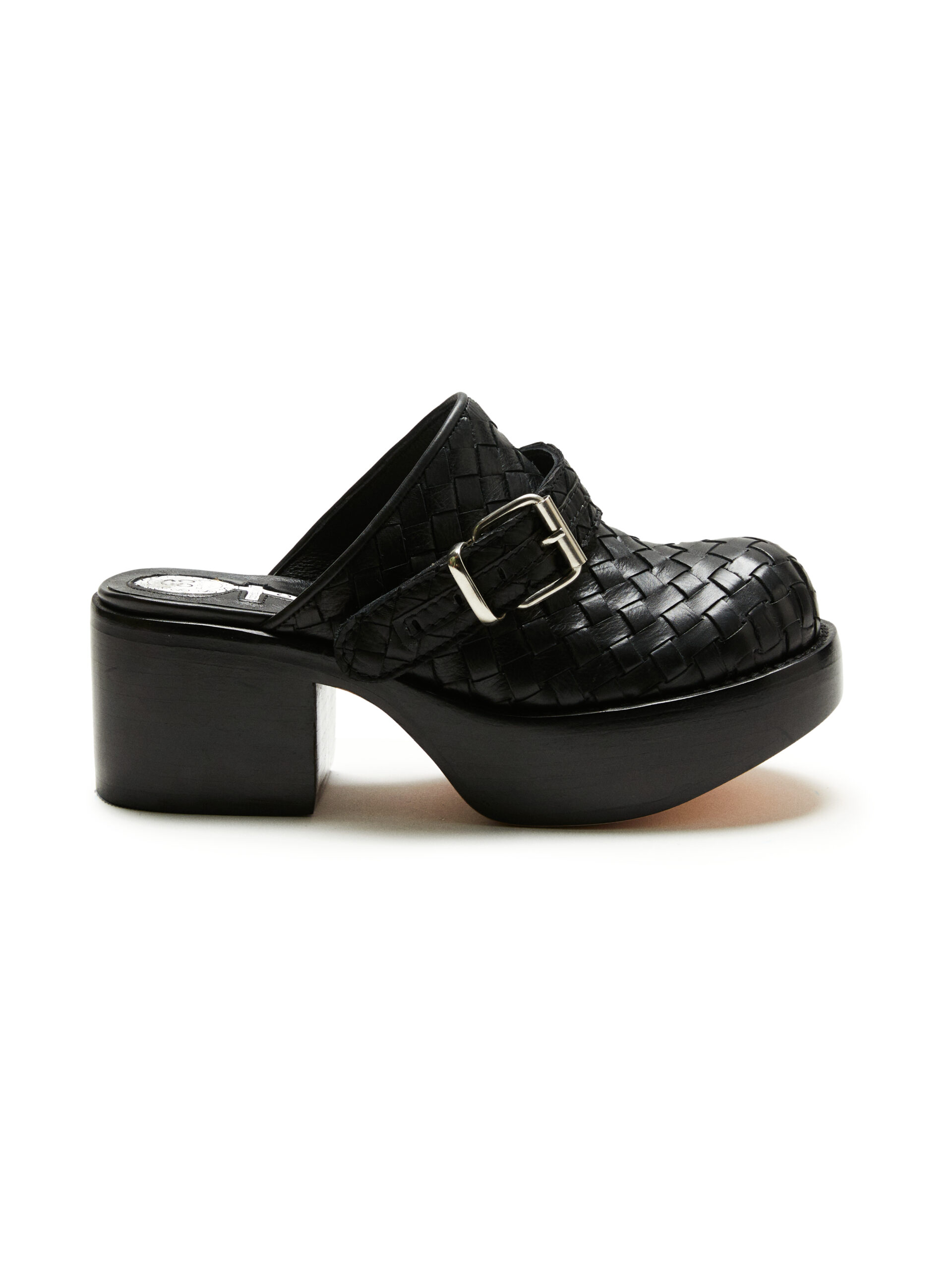 Canes Iconic Braided Black Sabot
