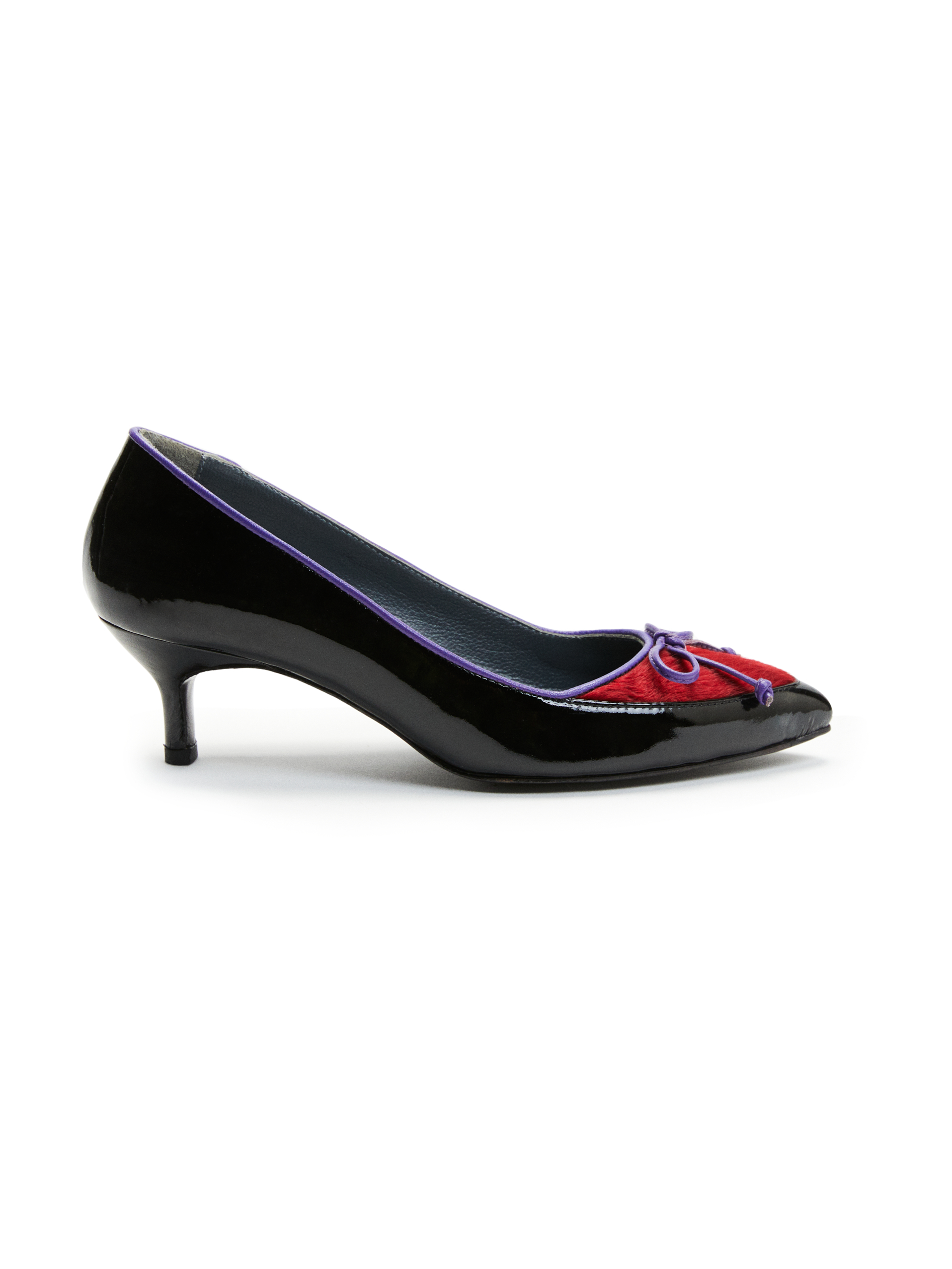 Gabrielle Rouge Violet Pump