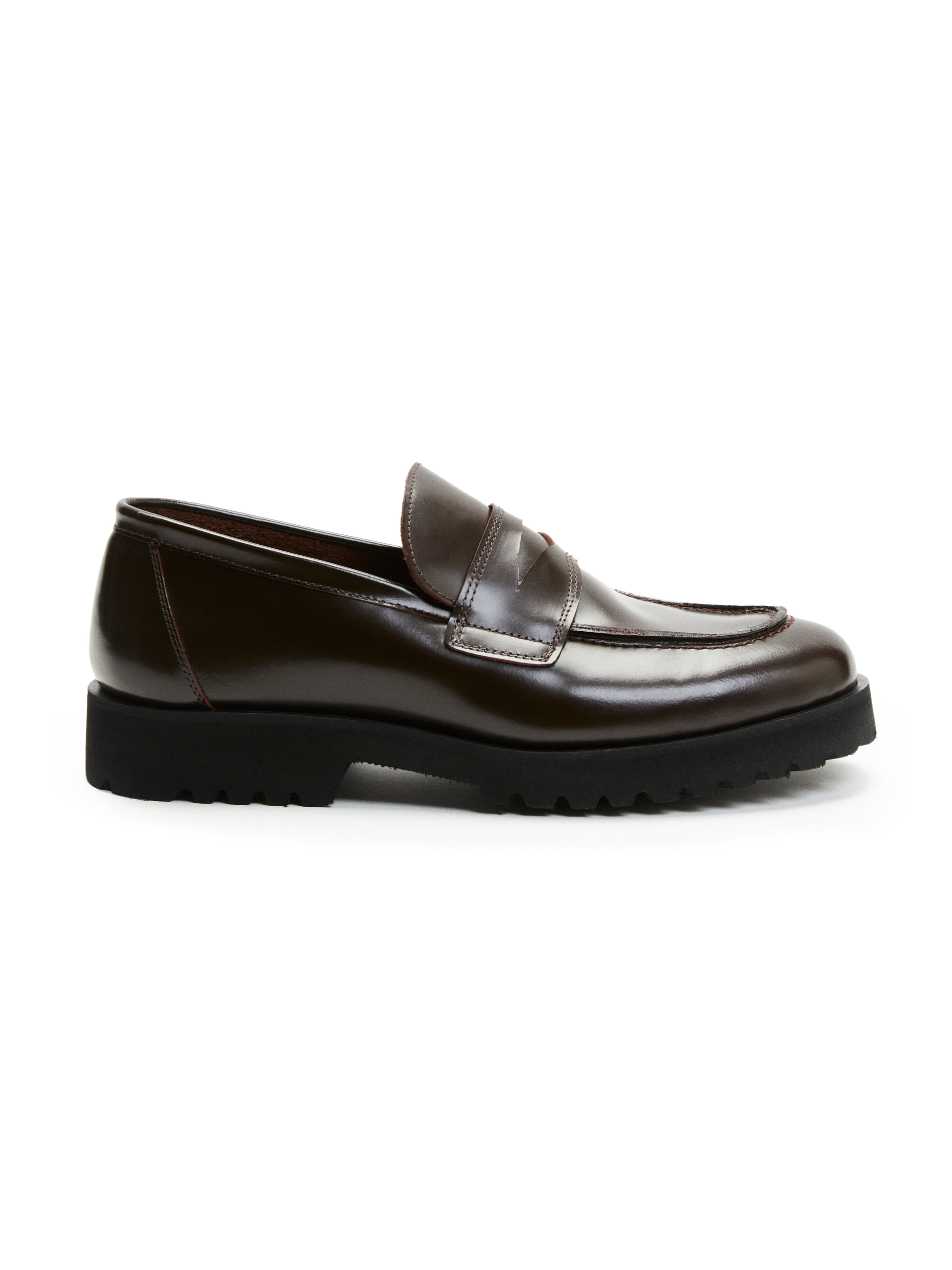 Laureen Olive Brown Loafer