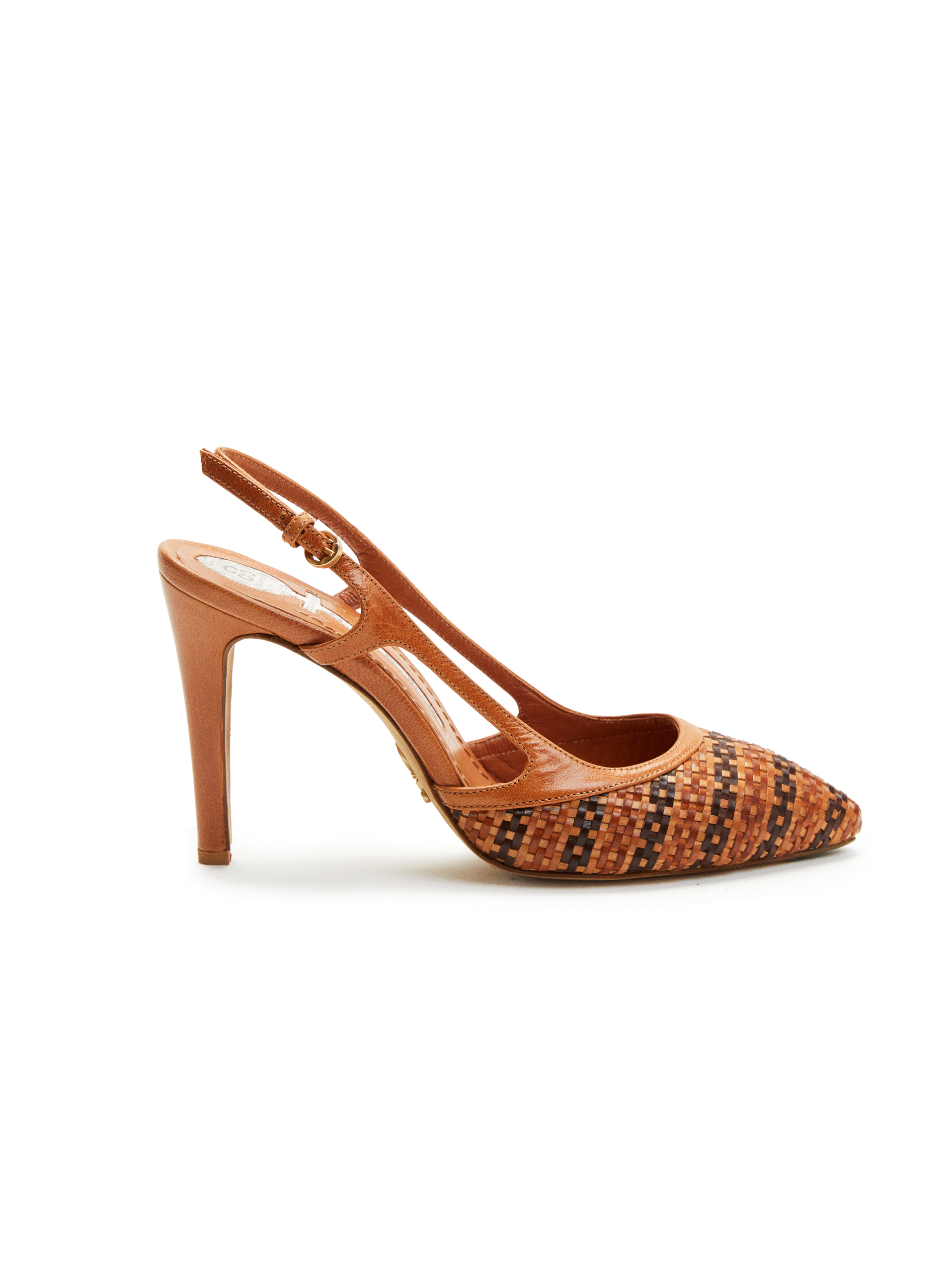 Maddie Tobacco Slingback Stiletto