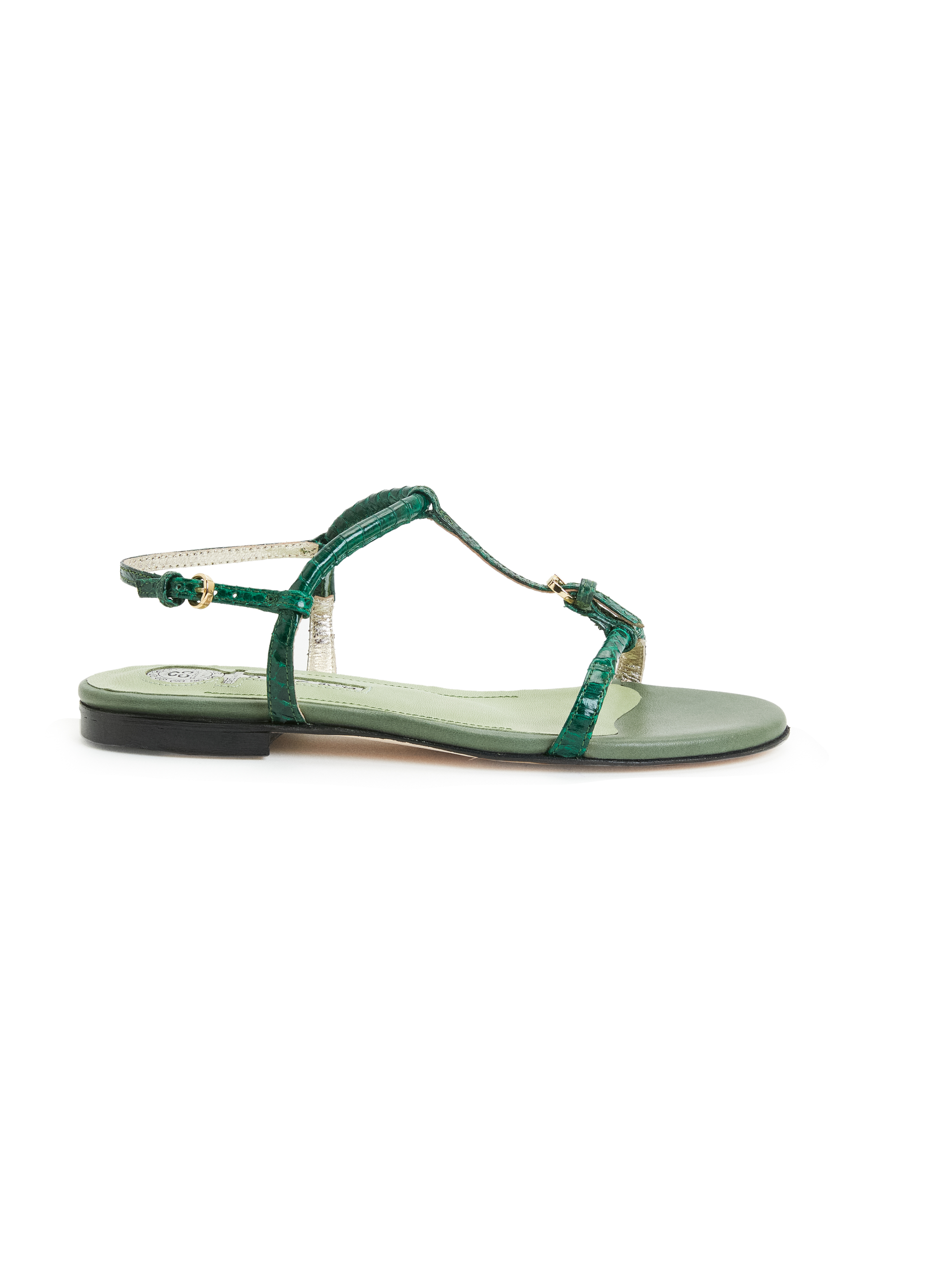 Manarola Forest Green Sandal
