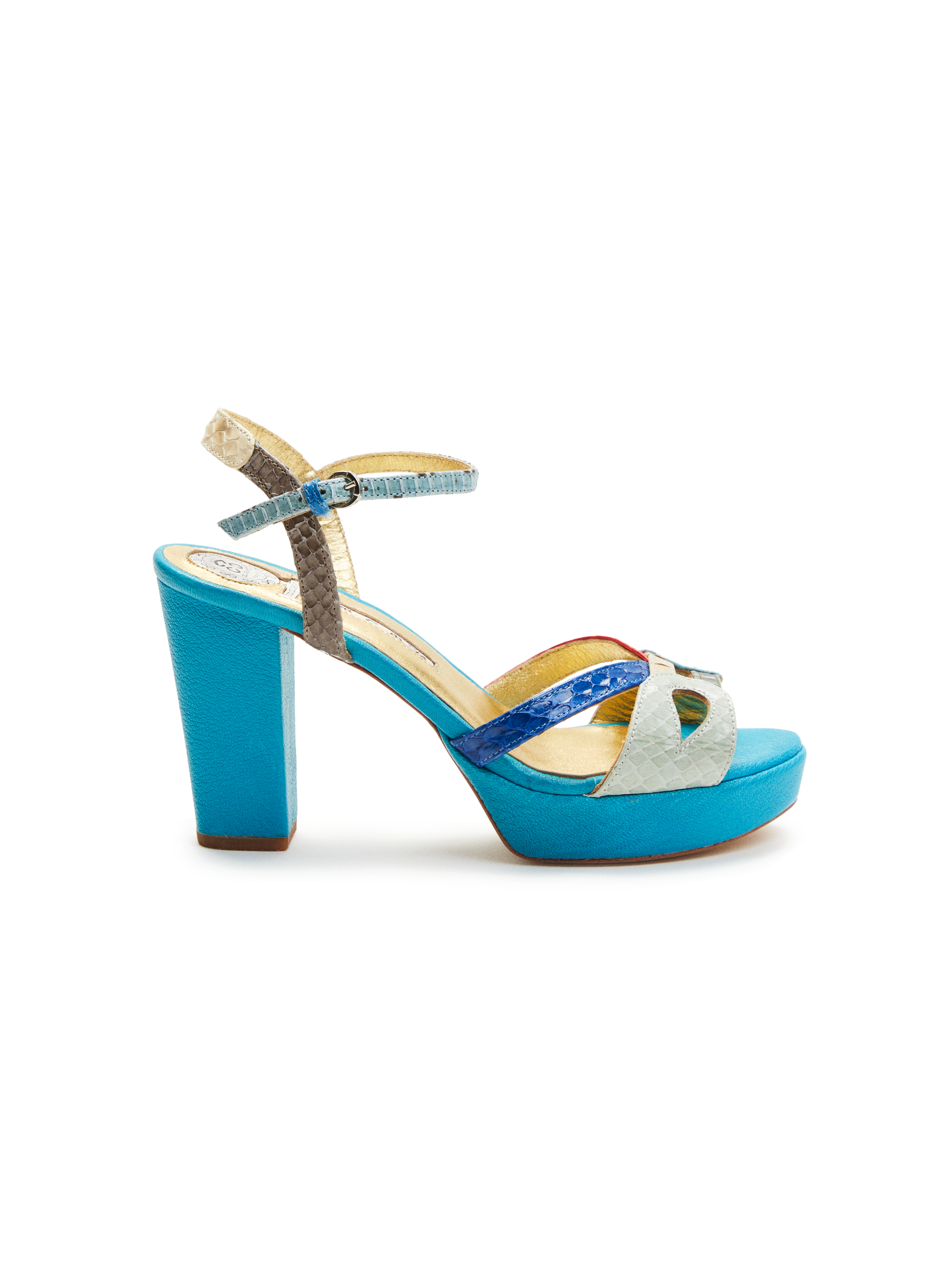 Iris Turquoise Sandal