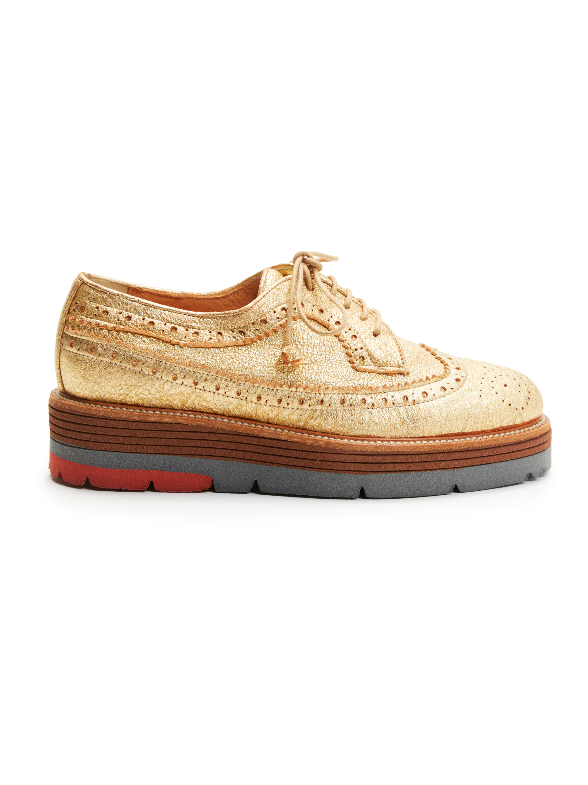 Oxford Gold Sneaker