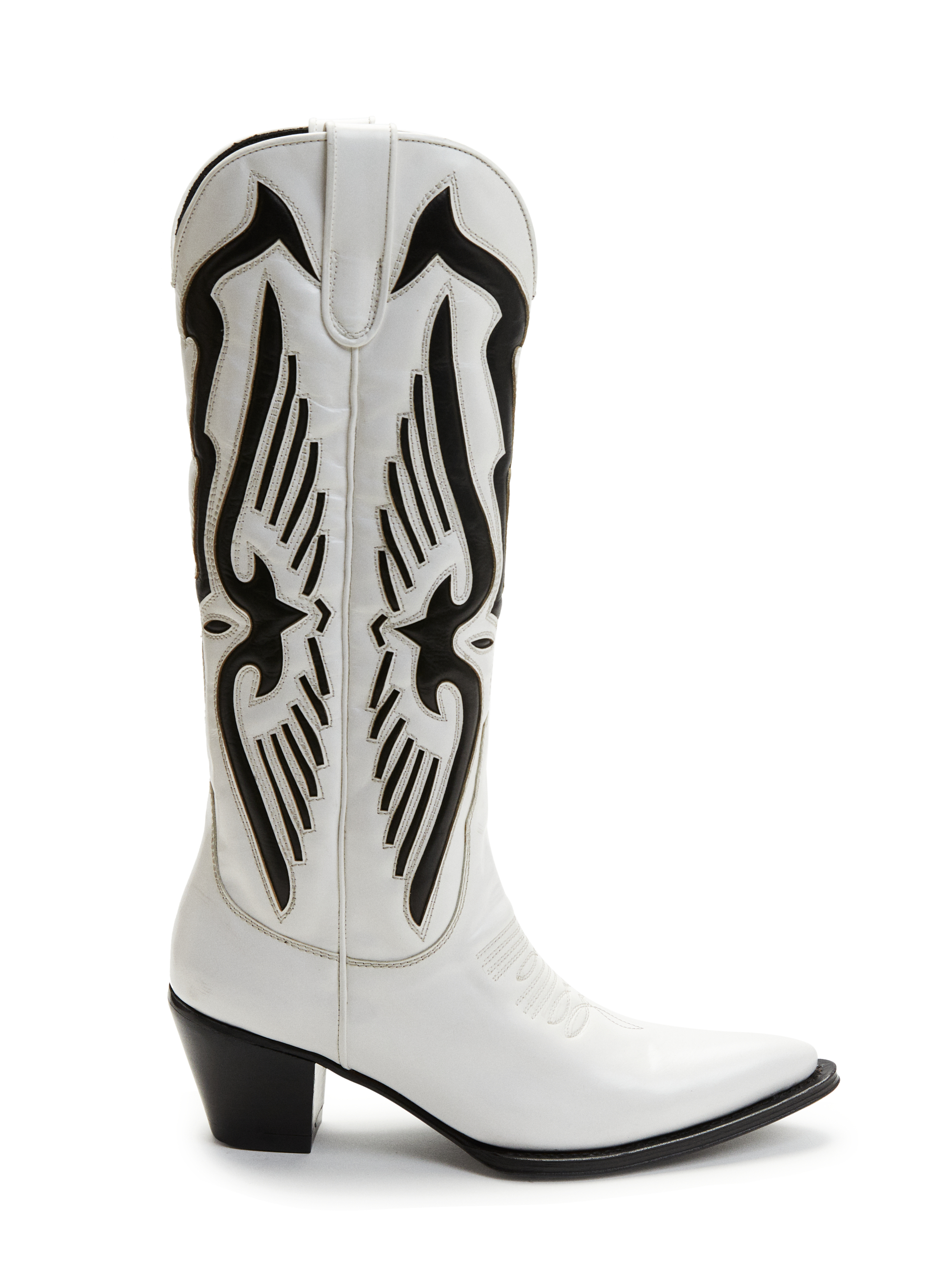Monsieur Big High Western Boot - Dual Tone