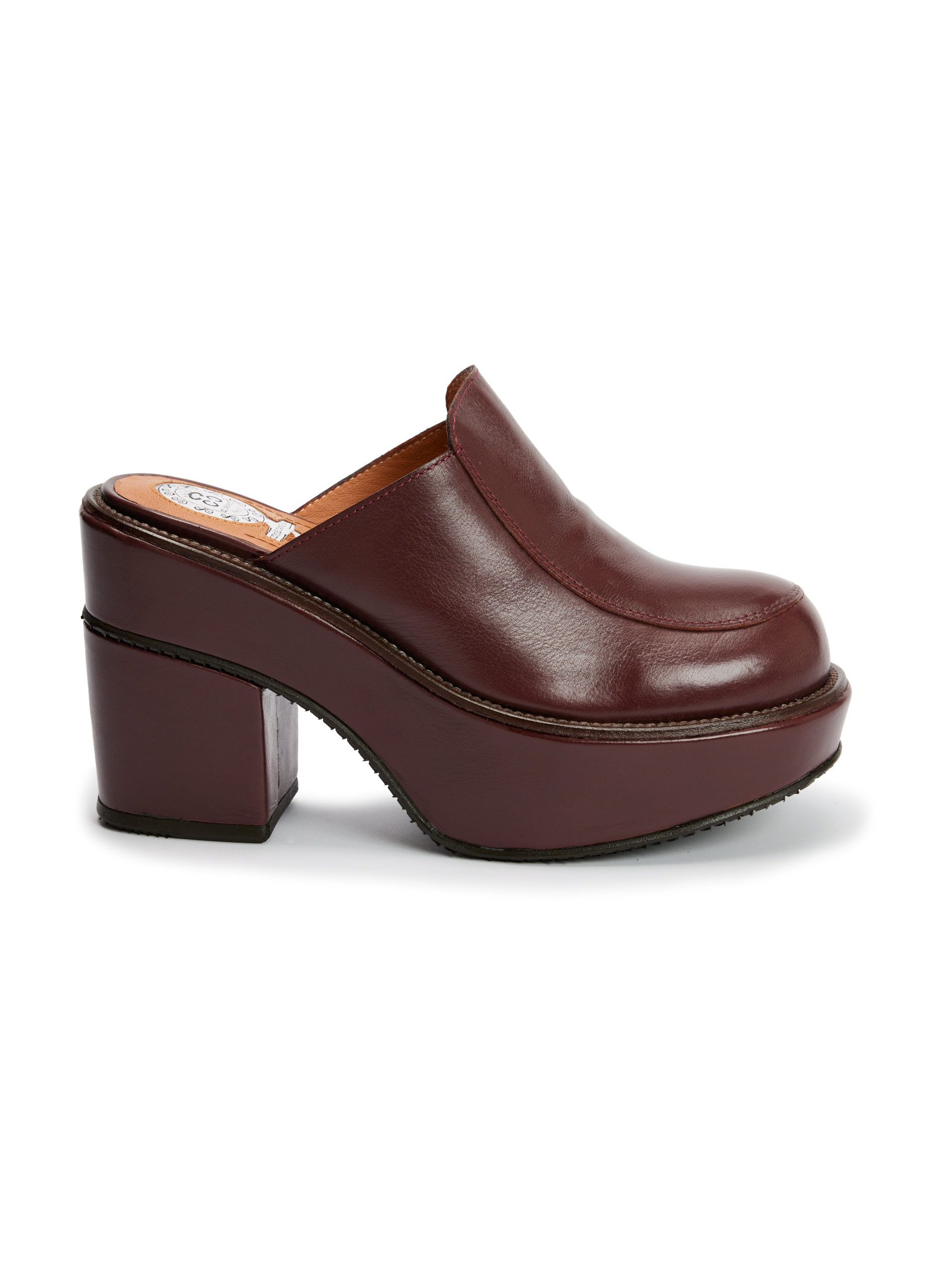 Nur Artsy Bordeaux Sabot