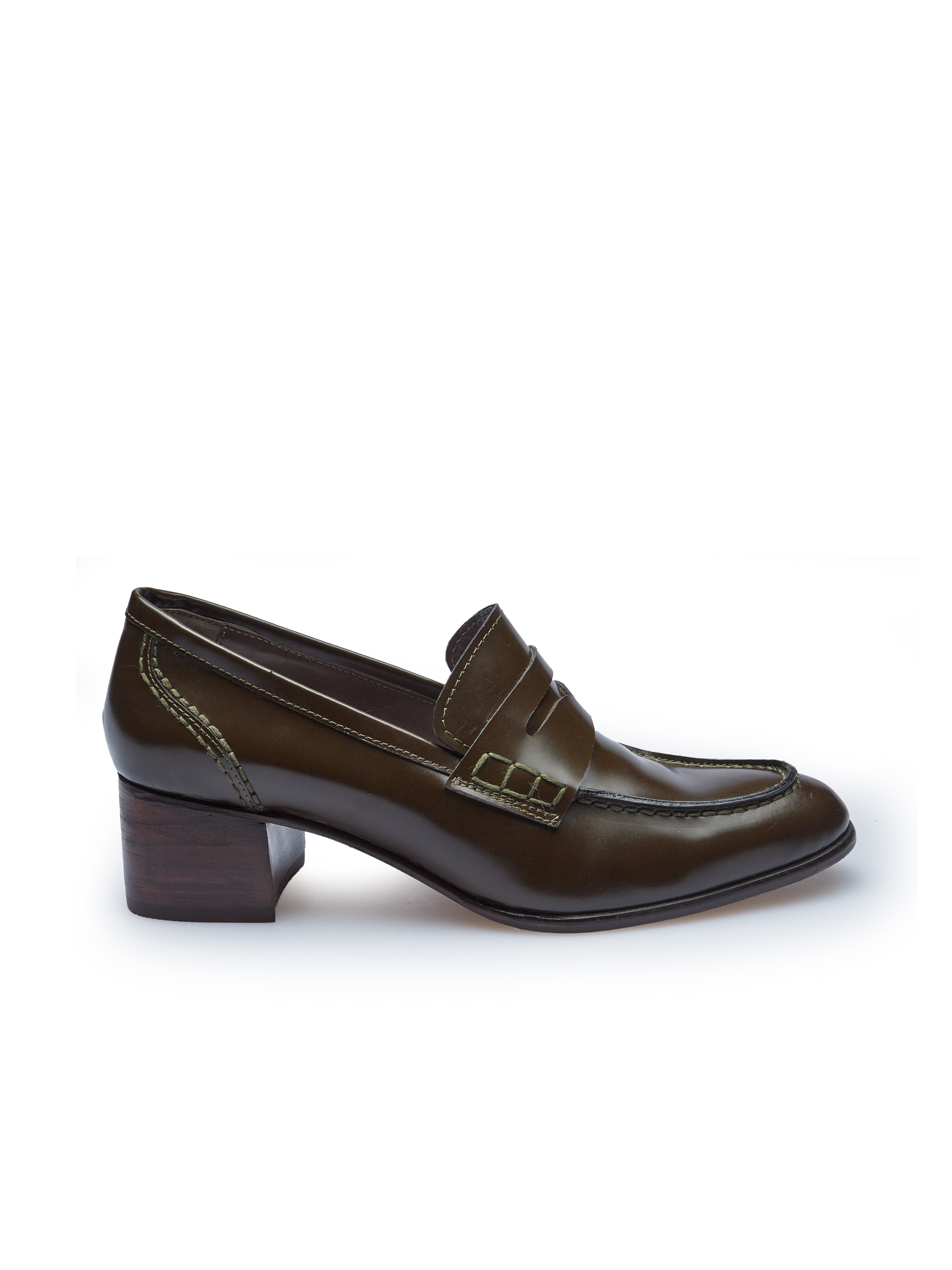Françoise Khaki Loafer