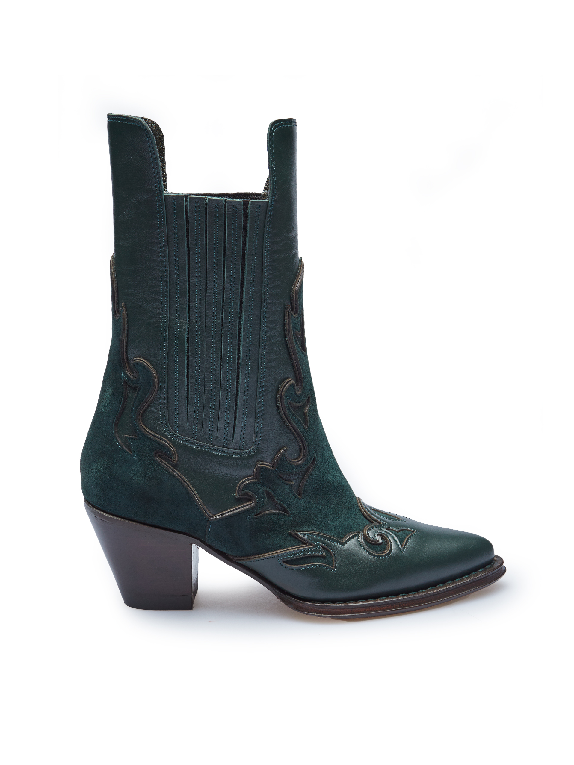 Canes Iconic Dark Green Western Boot