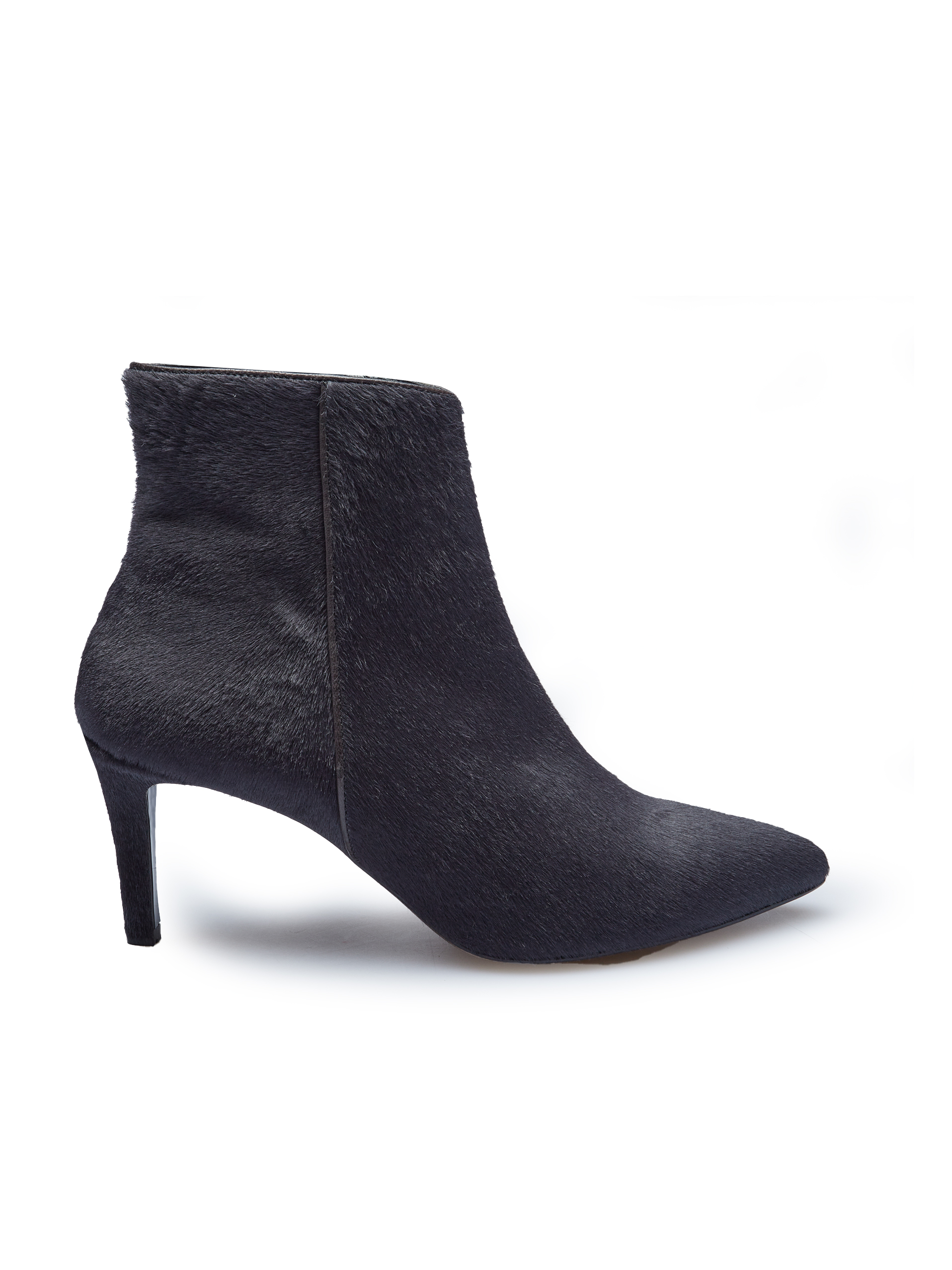Farida Lined Charcoal Boot