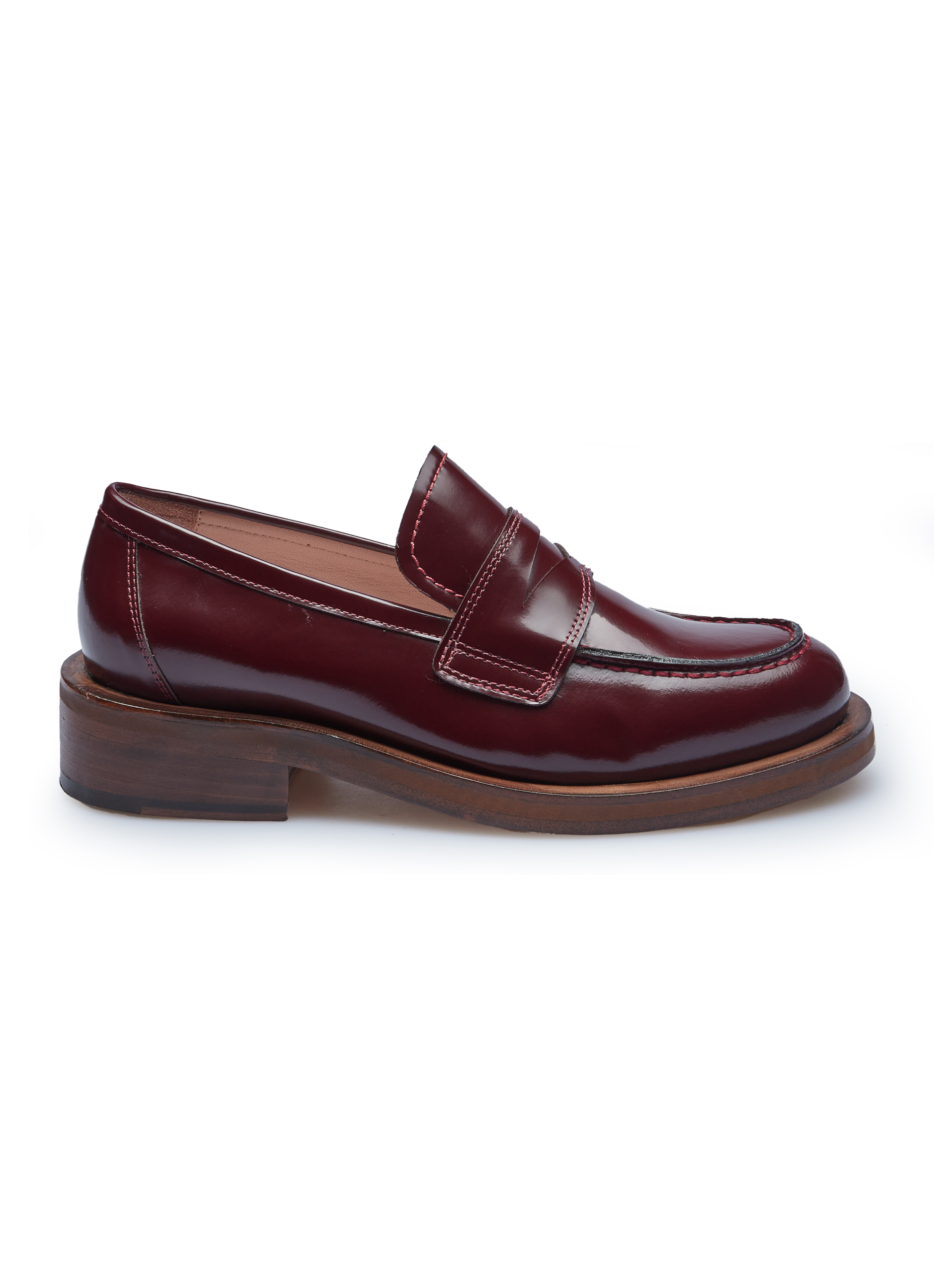 Florence Sour Bordeaux Loafer