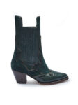 Canes Iconic Western  Bootie in Forest Green