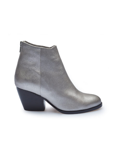 Pisa Bootie in  Brilliant Silver